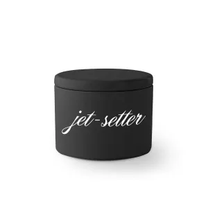 Travel Candle Black - Jet Setter