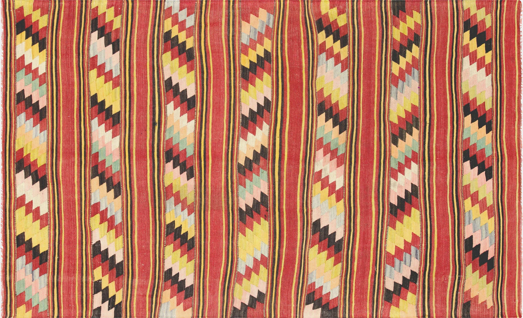 Vintage Turkish Kilim - 5'1" x 8'4"