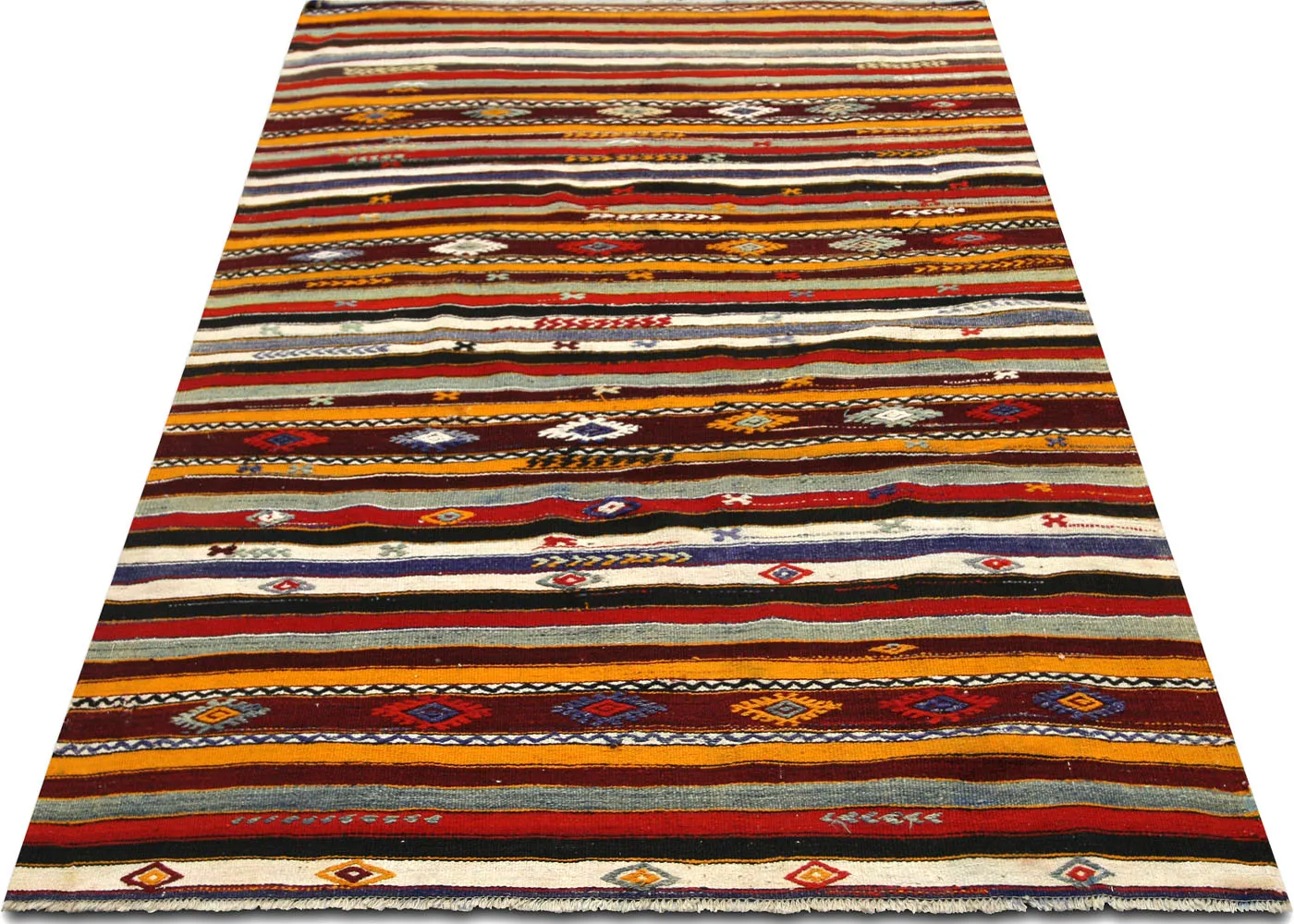 Vintage Turkish Kilim - 5'4" x 7'4"