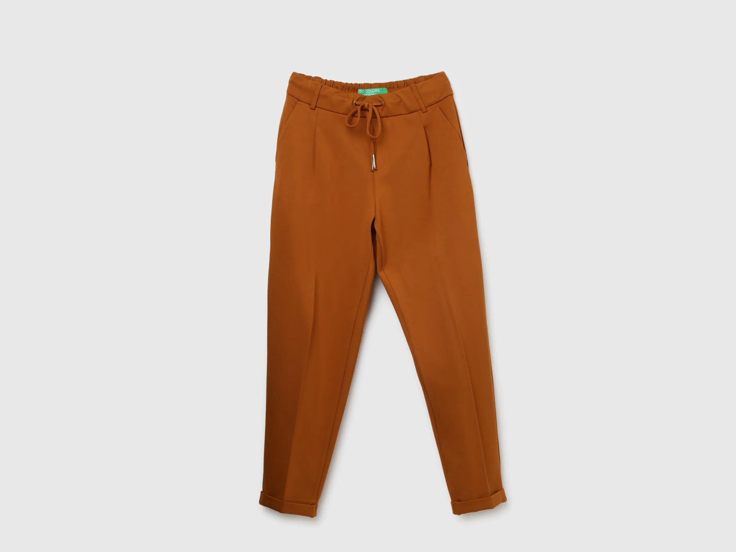 Women Solid Regular Fit Trousers