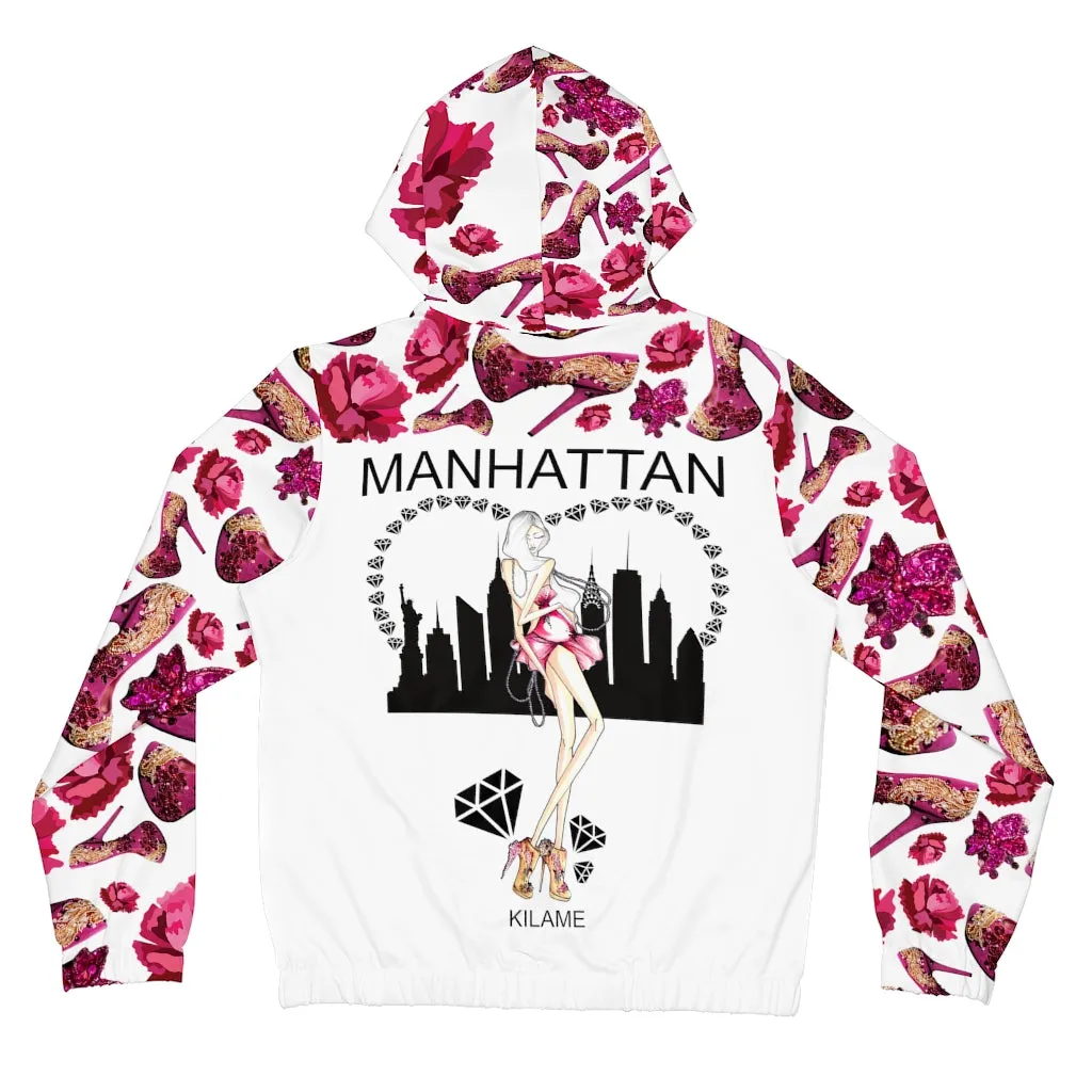 Women’s Full-Zip Hoodie Dasoin 'Diamond shoes'