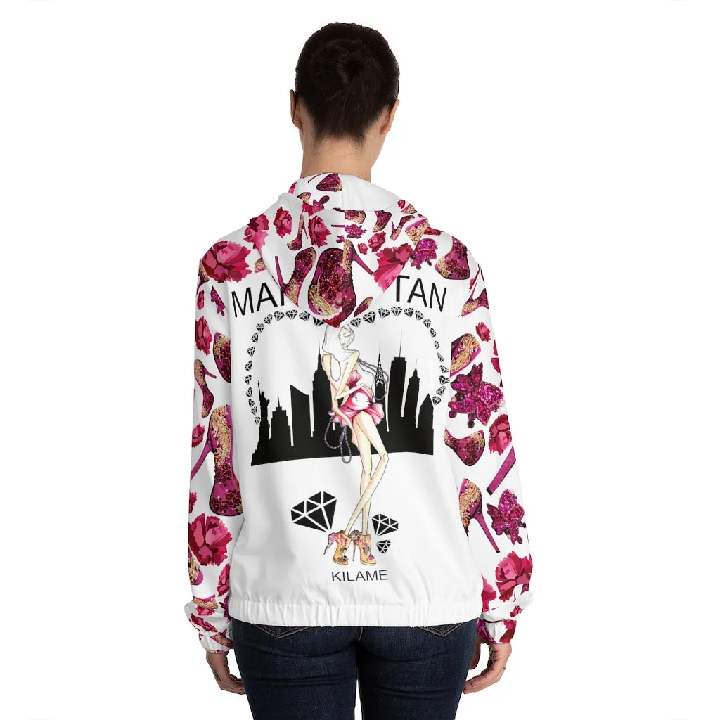 Women’s Full-Zip Hoodie Dasoin 'Diamond shoes'