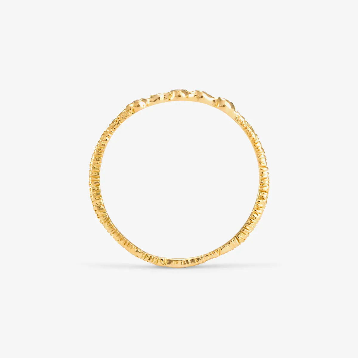 Woven Five Diamond Band | R8004W