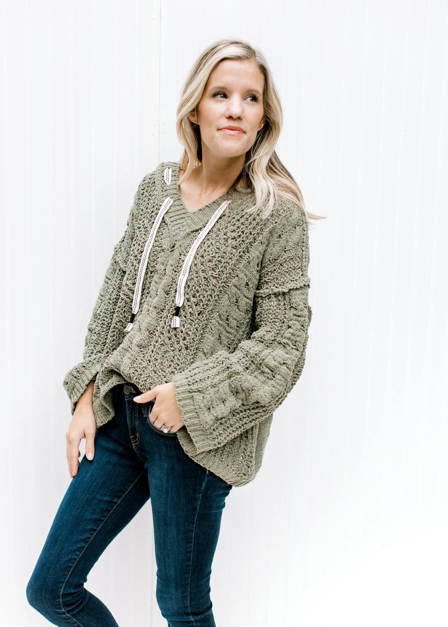 X Moss Missy Hoodie Sweater