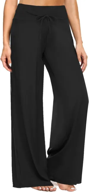 ZOOSIXX Soft Black Pajama Pants: Lounge in Comfort